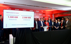 Foto: Dž.K. / Radiosarajevo.ba / SDP ozvaničio početak kampanje