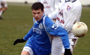 Foto: FK Željezničar / Edin Džeko u dresu Željezničara