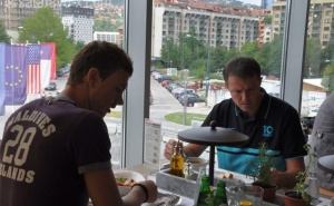 Foto: Privatni album / Jiri Plišek i Edin Džeko