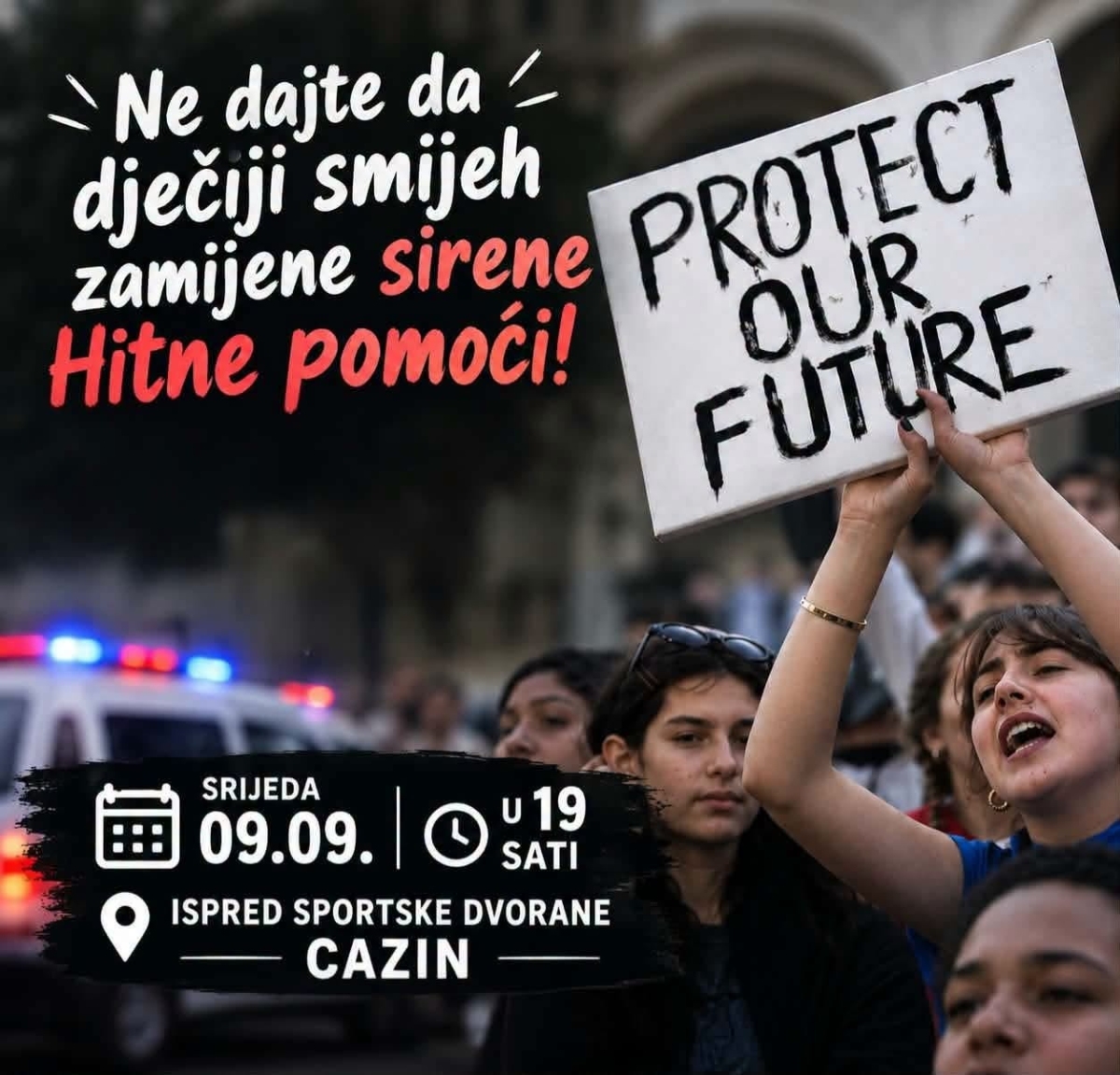 Najavljen protest u Cazinu