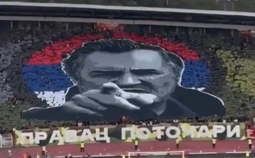 Navijači Zvezde i Partizana veličali zločinca Mladića