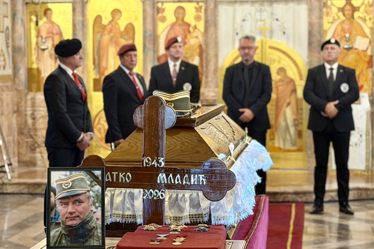 Sahrana ratnog zločinca Ratka Mladića
