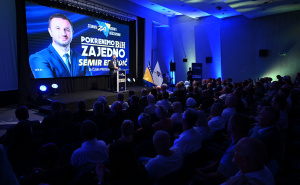 Foto: N.G / Radiosarajevo.ba / Stranka za BiH predizborni skup