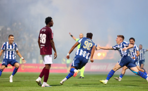 Foto: Dž. K. / Radiosarajevo.ba / FK Željezničar - FK Sarajevo