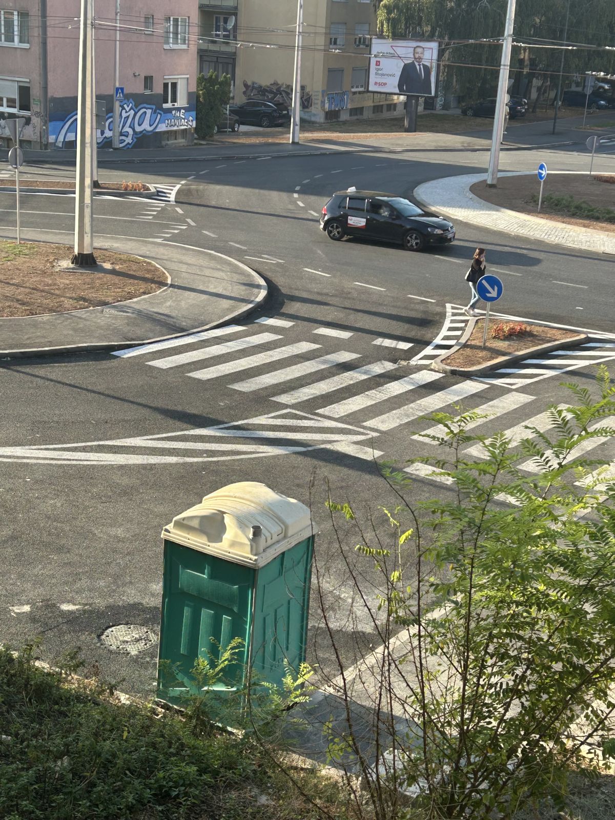 Pokretni wc na kružnom toku