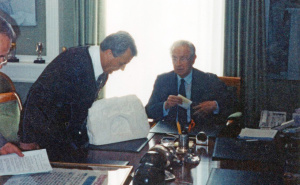 Foto: Ustupljeno za portal Radiosarajevo.ba / Emir Balić i Juan Antonio Samaran