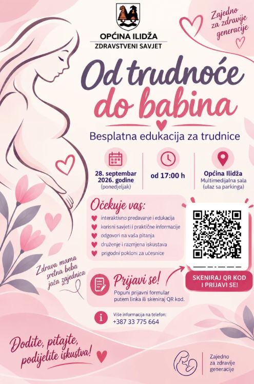 Edukacija "Od trudnoće do babina"