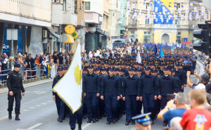 Foto: Dž.K. / Radiosarajevo.ba / Defile policijskih snaga