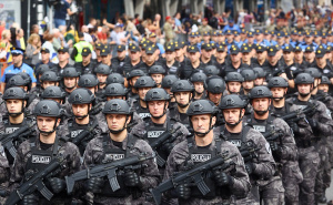 Foto: Dž.K. / Radiosarajevo.ba / Defile policijskih snaga