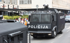 Foto: Dž.K. / Radiosarajevo.ba / Defile policijskih snaga