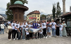 Foto: D. B. / Radiosarajevo.ba / Doček Ermina na Baščaršiji