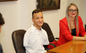 Foto: Općina Centar / Ismail Barlov i Ismail Zulfić prijem