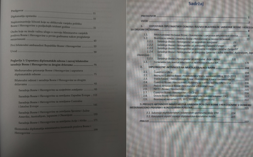 Lijevo knjiga Turković, desno monografija MVP