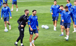 Foto: Dž. K. / Radiosarajevo.ba / Trening Zmajeva na Grbavici