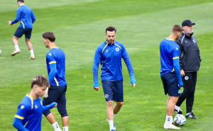 Foto: Dž. K. / Radiosarajevo.ba / Trening Zmajeva na Grbavici