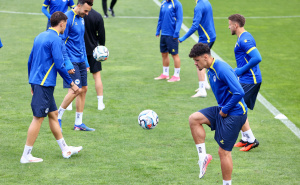 Foto: Dž. K. / Radiosarajevo.ba / Trening Zmajeva na Grbavici