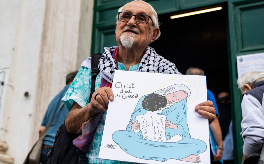 Svećenici protestuju zbog nasilja u Gazi