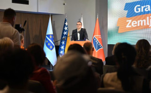 Foto: Demokratska fronta / Predizborni skup DF u Mostaru
