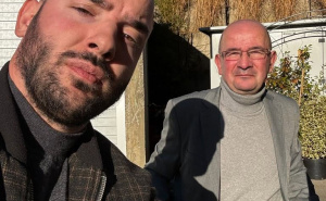 Foto: Privatni album / Amir Misirlić sa sinom Arnejom