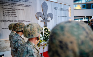 Foto: Radiosarajevo / Obilježavanje dana formiranja brigade Armije i MUP-a RBiH