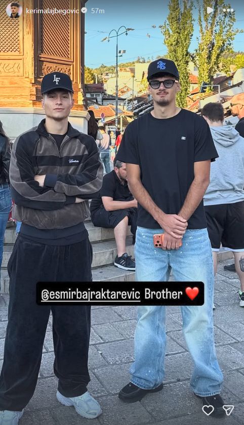 Esmir Bajraktarević i Kerim Alajbegović