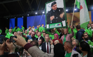 Foto: Facebook / @Bakir Izetbegović/ Centralni predizborni skup SDA