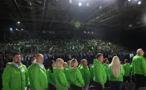 Foto: Facebook / @Bakir Izetbegović/ Centralni predizborni skup SDA