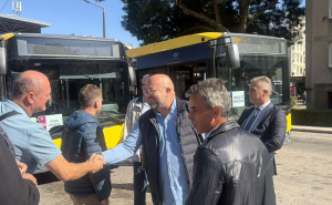 Foto: Vlada KS / Ponovo uspostavljena trolejbuska linija Otoka - Vogošća