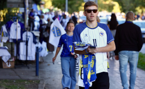 Foto: Dž.K. / Radiosarajevo.ba / Zenica pred večerašnju utakmicu