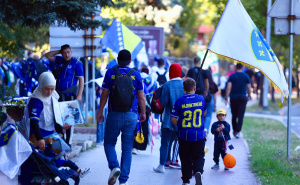 Foto: Dž.K. / Radiosarajevo.ba / Zenica pred večerašnju utakmicu