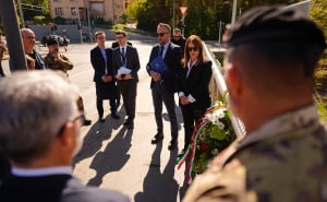 FOTO: Radiosarajevo.ba / Odavanje počasti Gabriele Morenu Locatelliju