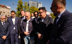 FOTO: Radiosarajevo.ba / Odavanje počasti Gabriele Morenu Locatelliju