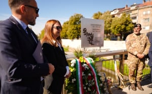 FOTO: Radiosarajevo.ba / Odavanje počasti Gabriele Morenu Locatelliju