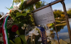 FOTO: Radiosarajevo.ba / Odavanje počasti Gabriele Morenu Locatelliju