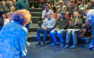 Foto: Velija Hasanbegović / Dini Mustafiću dodijeljen Zlatni lovorov vijenac Festivala MESS