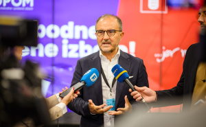 Foto: Delegacija EU u BiH / ambasador Luigi Soreca, posjetio biračka mjesta i Pozivni centar Koalicije "Pod lupom"