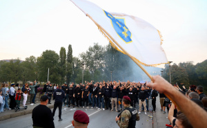 Foto: Dž.K. / Radiosarajevo.ba / Korteo u Zenici
