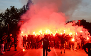 Foto: Dž.K. / Radiosarajevo.ba / Korteo u Zenici