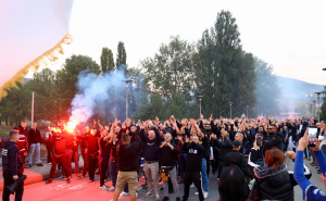 Foto: Dž.K. / Radiosarajevo.ba / Korteo u Zenici