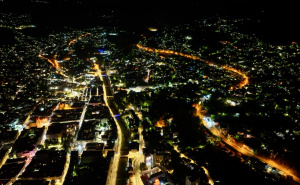 FOTO: Radiosarajevo.ba / Sarajevo noću iz zraka