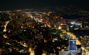 FOTO: Radiosarajevo.ba / Sarajevo noću iz zraka