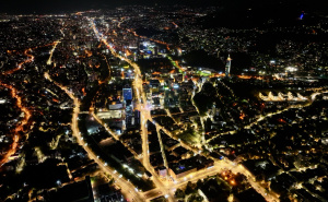 FOTO: Radiosarajevo.ba / Sarajevo noću iz zraka