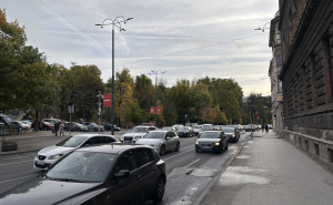 Foto: D. B. / Radiosarajevo.ba / Udes kod Predsjedništva BiH, stvorila se velika gužva