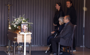 Foto: Davor Javorovic / Pixsell / Sahrana Gorana Bareta u Vinkovcima