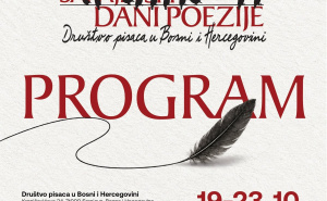 Foto: Organizacija / Sarajevski dani poezije