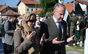 Foto: N.G./Radiosarajevo.ba / Bakir i Sebija Izetbegović