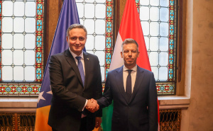 Foto: Kabinet Denisa Bećirovića / Denis Bećirović i Peter Magyar