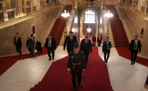 Foto: Kabinet Denisa Bećirovića / Denis Bećirović i Peter Magyar