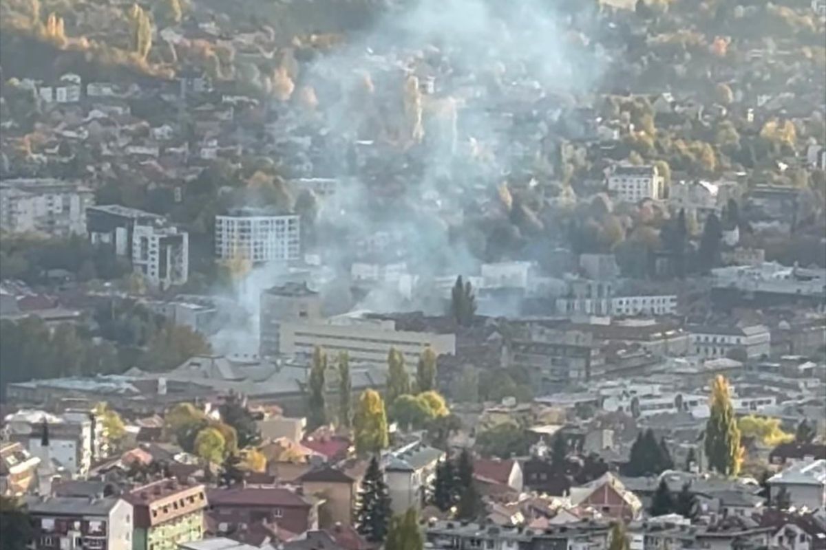 Dim iznad Sarajeva