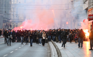 Foto: N.G./Radiosarajevo.ba / Korteo Horde zla